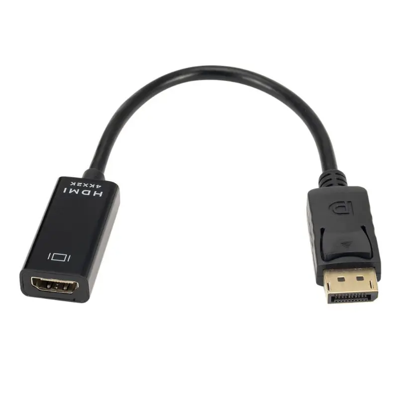 Адаптер DP к HDMI display port Мужской к женскому HDMI кабель конвертер адаптер для проектора дисплей ноутбука ТВ 4K* 2K 1080P LX9A