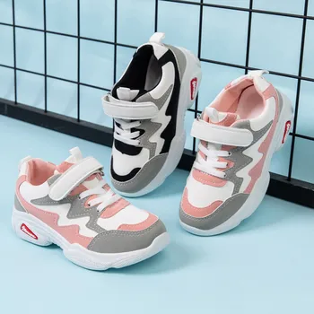 

Toddler Kids Girls Boys Sports Shoes Lace-up Sneakers Fashion Casual Breathable Outdoor Shoes kids shoes zapatos детская обувь
