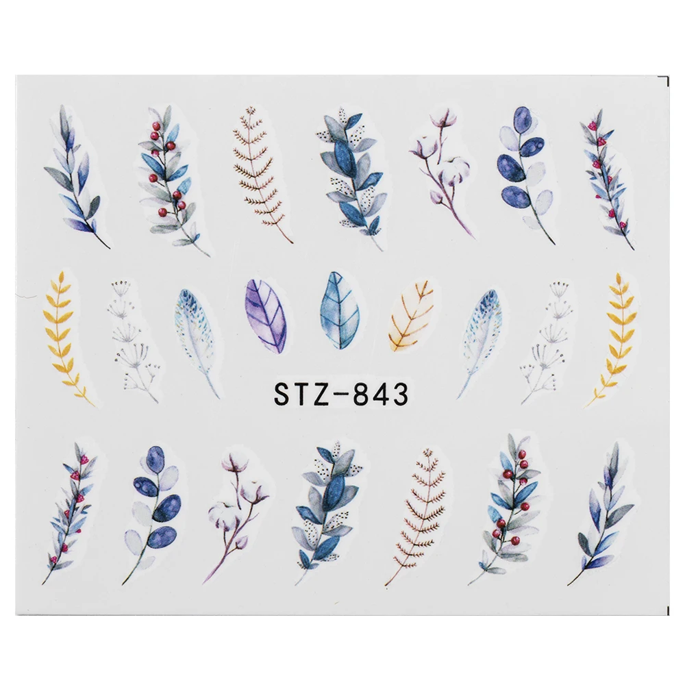 1Pcs Water Nail Decal and Sticker Flower Leaf Tree Green Simple Summer DIY Slider for Manicure Nail Art Watermark Manicure Decor 1Pcs Water Nail Decal and Sticker Flower Leaf Tree Green Simple Summer DIY Slider for Manicure Nail Art Watermark Manicure Decor