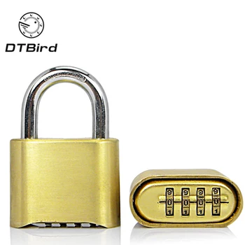 

Large Size Four-digit Bottom Password Lock Zinc Alloy For Gate Warehouse Logistics Vehicle Combination Padlock