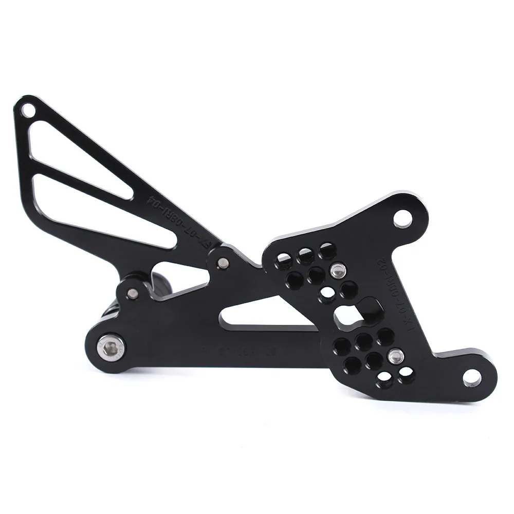 Мотоцикл CNC алюминиевый регулируемый задний Набор подножки для YAMAHA YZF R1 2007 2008 YZF-R1 YZFR1