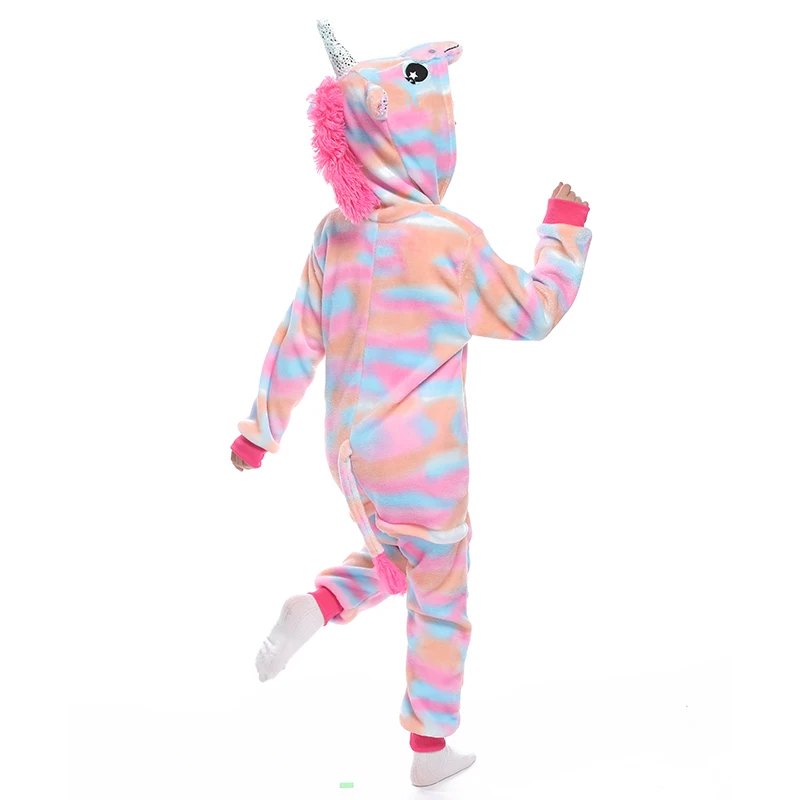 Kigurumi Anime Unicorn Pajamas For Children Animal Blanket Sleepers Baby Costume Boy Girl Panda Licorne Onesie Kids Jumpsuit