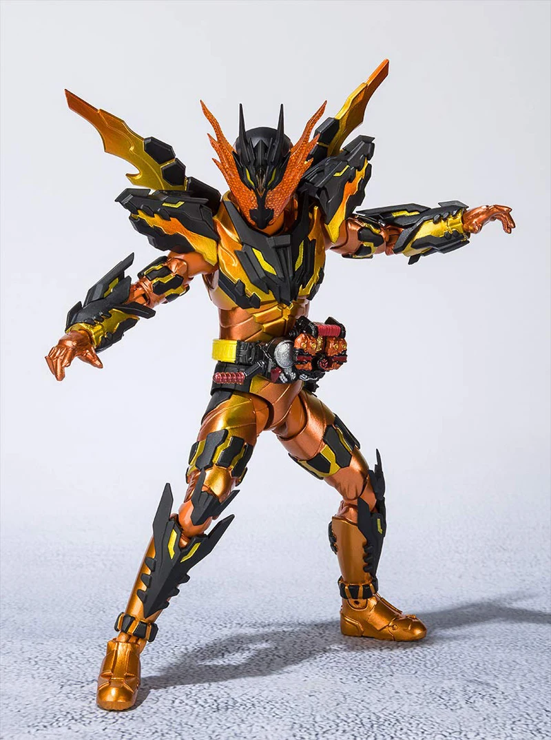 BANDAI spirches Tamashii NACES S. H. Figuarts (SHF) Эксклюзивная Фигурка-в масках Rider Cross-Z Magma от "Kamen Rider Build"