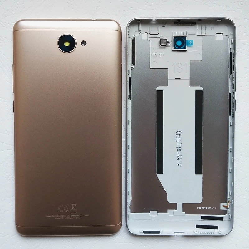 Для huawei Y7 /Y7 Prime металлический задний корпус крышка батареи Корпус чехол