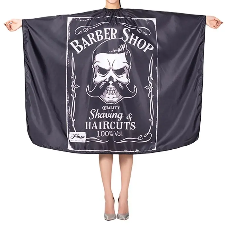 Парикмахерская Ткань для стрижки нагрудник чехол в виде фартука парикмахерские