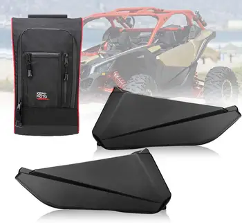 

KEMIMOTO Center Console Storage Bag + Lower Door Panels Insert Kit for Can Am Maverick X3 (2 Doors) 2017 2018 2019 2020