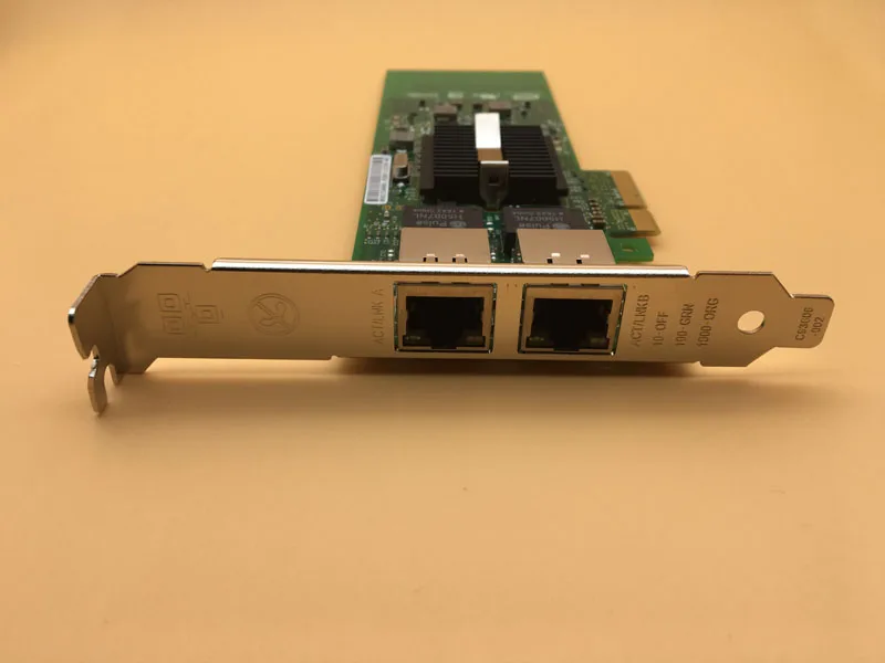 Двойной порт 10/100/1000 Мбит/с PCI-Express X4 гигабитный сервер адаптер NIC карта E1G42ET