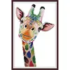 Colorful animal giraffe horse eagle count cross stitch kit 14ct printed cross stitch kit needlework embroidery DIY hand-stitched ► Photo 2/6