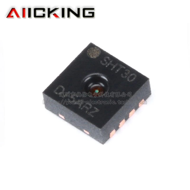 

1/PCS SHT30 DFN-8 SHT30-DIS digital temperature and humidity sensor is brand new
