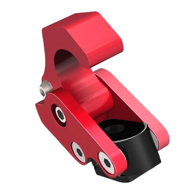 Универсальный велосипед Скутер алюминиевый крюк металлические элементы Висячие Сумки для Xiaomi Mijia M365 электрический скутер Вешалка Гаджет металлический крючок - Цвет: Красный