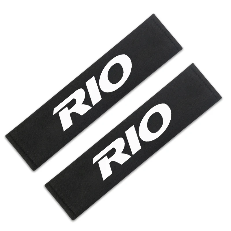 Накладка для ремня безопасности автомобиля Автомобильный Стайлинг для KIA sportage ceed аксессуары для KIA Sorento автомобильный Стайлинг - Название цвета: RIO