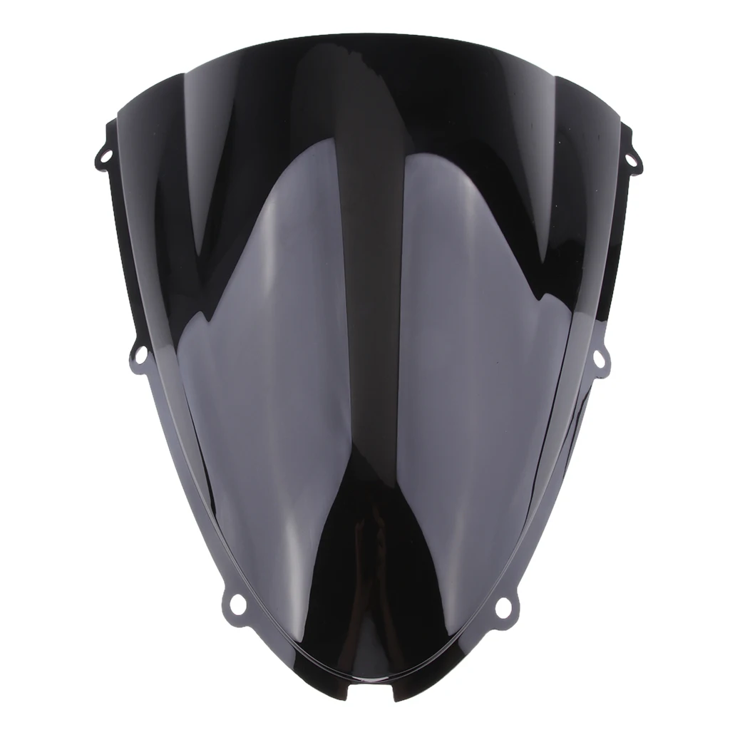 Double Bubble Windshield Windscreen for Kawasaki Ninja ZX6R 2005-2008 ZX10R 2006-2007 Motorcycle Windshield