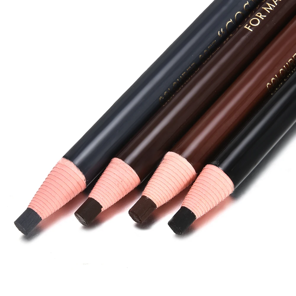 4 Colors/Sets Eyebrow Pencil Waterproof Pen Long-lasting Eyebrow Enhancer Easy Wear Eyebrow Tint dye Makeup Tools Cosmetics 4 Colors/Sets Eyebrow Pencil Waterproof Pen Long-lasting Eyebrow Enhancer Easy Wear Eyebrow Tint dye Makeup Tools Cosmetics