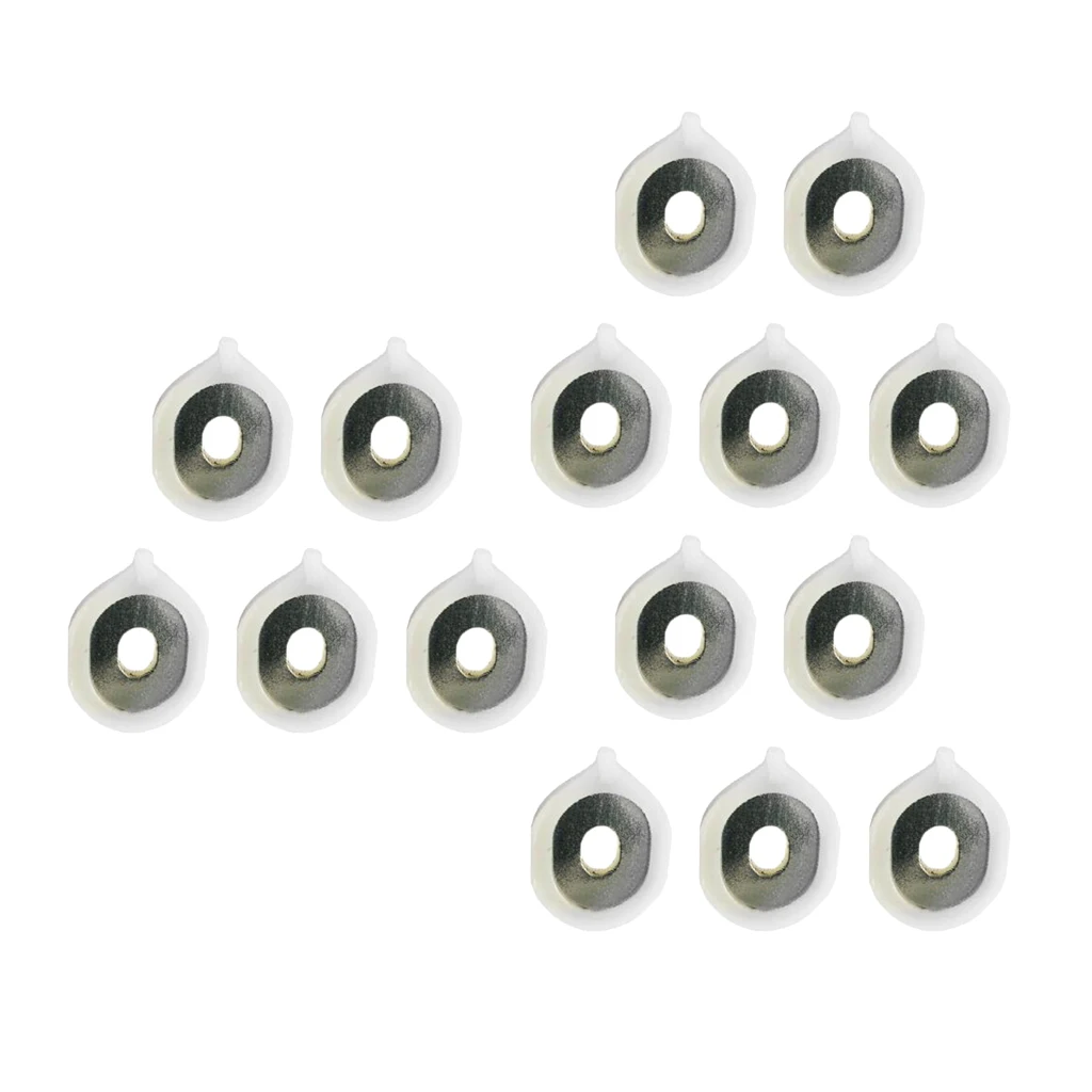 15 Pieces Baritone Horn Piston Spring Holder Pieces Music Accs Set 21.5x17mm
