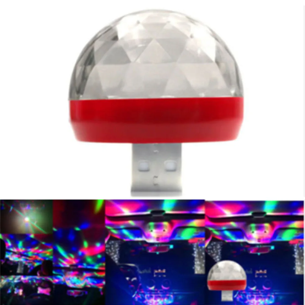 41x43 мм атмосфера светильник RGB Декор музыка DJ лампа Голосовой режим Замена