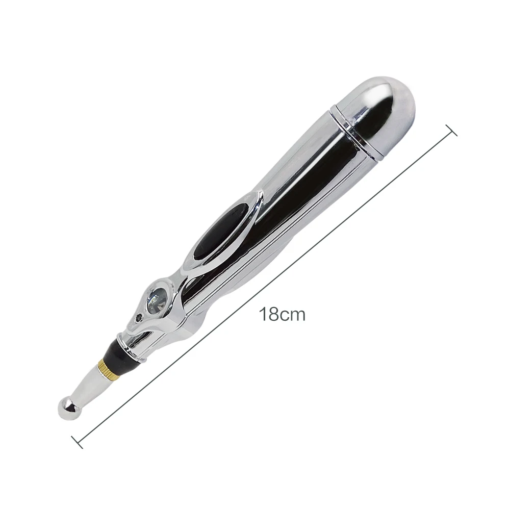 2020 Electronic Acupuncture Pen Electric Meridians Laser Therapy Heal Massage Pen Meridian Energy Pen Relief Pain Tools