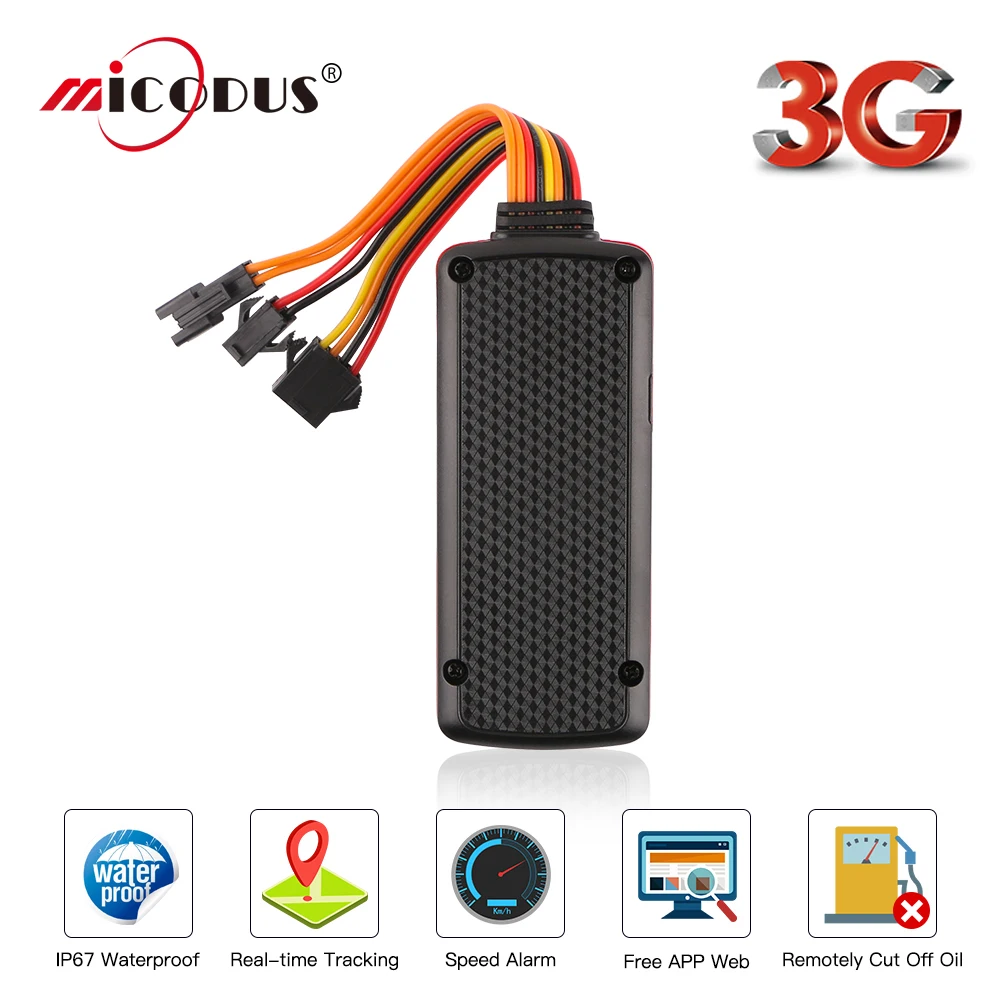 

Vehicle GPS Tracker 3G Car GPS Tracker IP67 Waterproof Relay GPS Locator TK319H Over-speed Alarm Free APP Web Remote Cut Off Oil