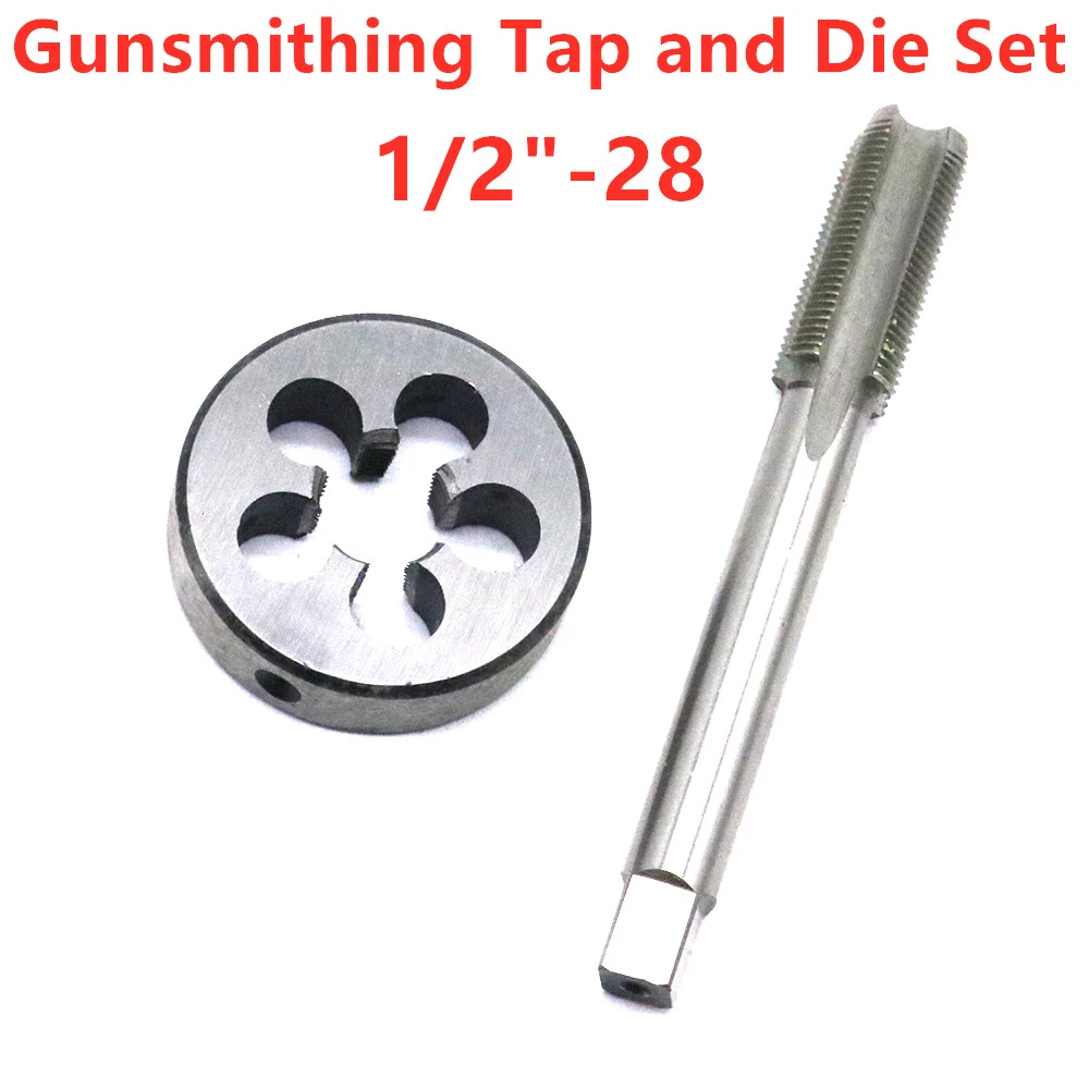 Taps Business & Industrial 1/2"28 Gunsmithing Tap and Die Set High