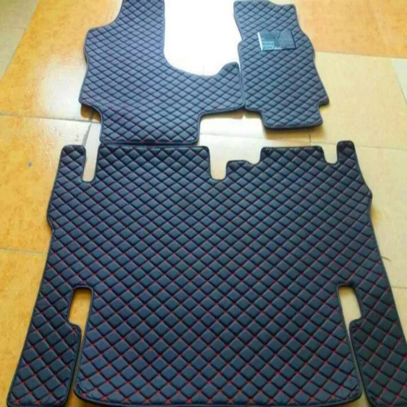 

High quality! Custom special car floor mats for Right Hand Drive Hyundai Grand Starex 5 6 seats 2019-2010 waterproof car carpets