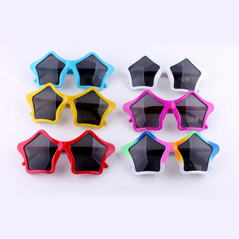 1 Pcs Kawaii Shiny Star Glasses Decorated Party Favors Birthday Event Festive Supplies Decoration for Kids Gift | Дом и сад