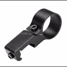 Вспышка светильник зажим светильник лазера Бортовая тактический прицел Боковое крепление Вивер Пикатинни винтовка пистолет адаптер фонарь Клип держатель