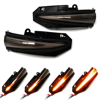 

3000k Light Left&Right Rearview Dynamic Sequential Turn Signals Yellow