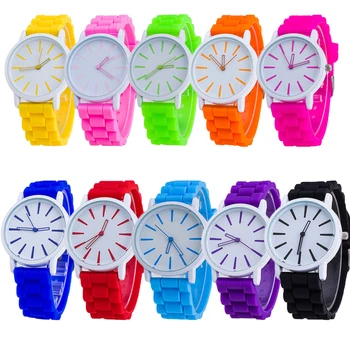 

Reloj Mujer 2019 New Fashion Sports Brand Quartz Watch Men ad Casual Silicone Women Watches ladies watch reloj de mujer
