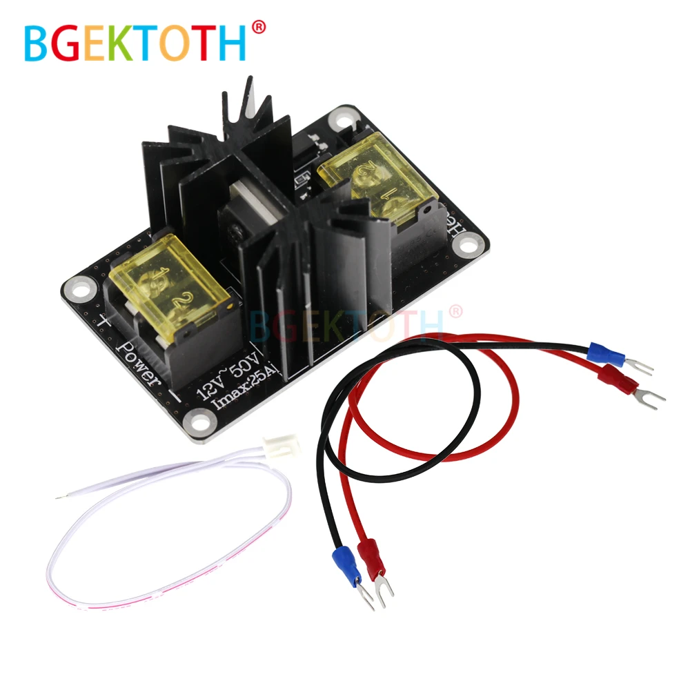 

3D Printer Parts General Add-on Heated Bed Power Expansion Module High Power Module expansion board with Cable