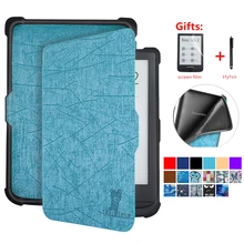 

Case for Pocketbook 616/627/632 606 628 633 E-reader Sleep Cover for Pocketbook Touch Lux 4 5 /Basic Lux 2/Touch HD 3 TPU Funda