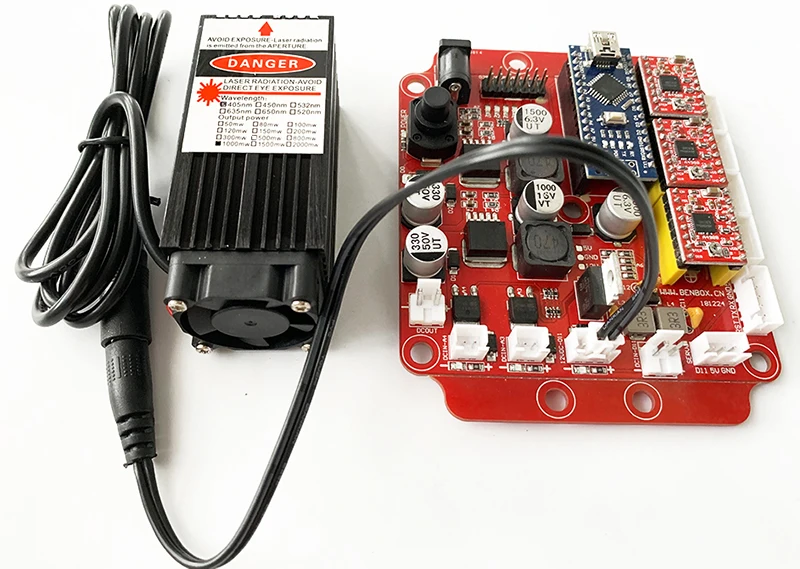 500mw接新红主板