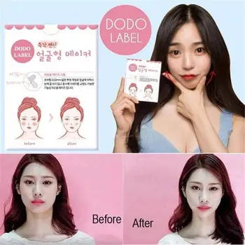 

40pcs Instant Lift Face Sticker Face Lift Waterproof V Shape Breathable Makeup Adhesive Tape Invisible Lifting Tighten Chin