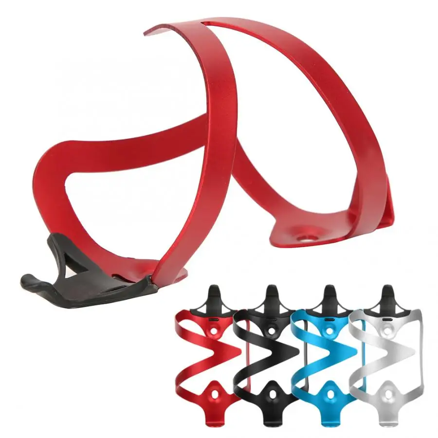 Bike Bottle Cage Aluminum Alloy Bicycle Water Bottle Holder Kettle Cup Cage Cycling Mountain Road Bike Bottle Holder Accessories