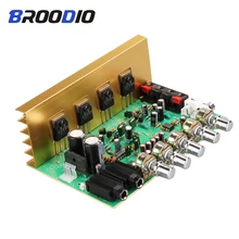 OK688 Reverberation Amplifier Board 2.0 Channel 100W*2 High Power Audio Amplifiers Board Dual AC18-24V For Home Speaker DIY Amp 2pcs mx50 se power amplifier kit dual 2 0 channel power amp kit 100w 100w