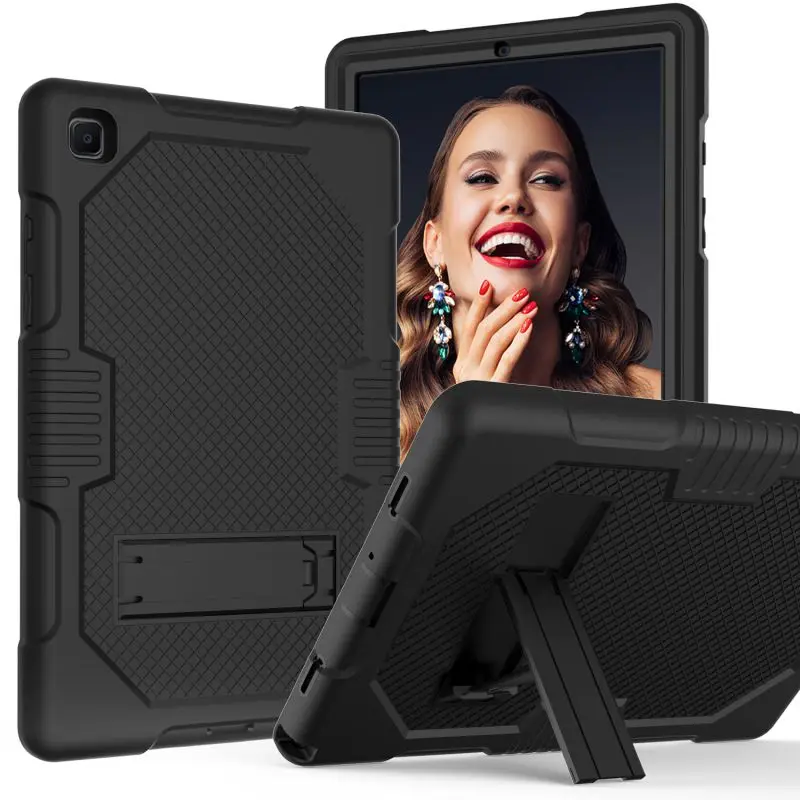 For Samsung Galaxy Tab A7 10.4 Inch 2020 SM-T505 T500 T507 Case Shockproof Kids Safe PC Silicon Hybrid Stand Full Body Cover | Компьютеры