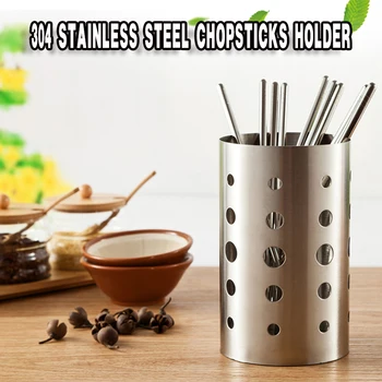 

304 stainless steel Kitchen Cutlery Utensil Holder Drying Rack, Kitchen Utensil Caddy Storage for Forks, Knife, Spoons
