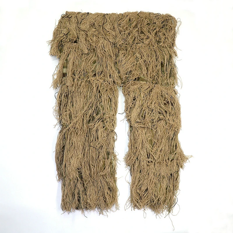 3D трава Ghillie костюм Снайпер Военная Тактическая камуфляжная одежда охотничий костюм армейская охотничья одежда птичий костюм