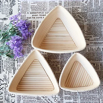 

Triangular Rattan Bread Banneton Bread Proofing Basket Sourdough Proving Bread Rising Baskets TUE88