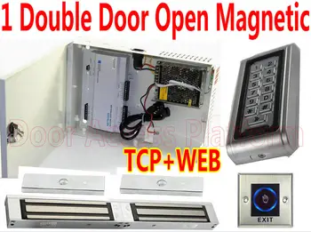 

1 Door WaterProof Controller+Keypad Password Code/RFID ID Card readers For One Door Access Wiegand read+Door Panel control kit