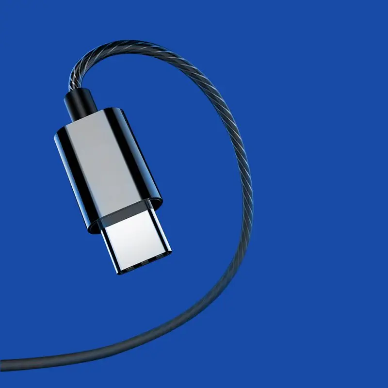 Двойные динамические драйверы USB C наушники HiFi Тип C наушники цифровые наушники