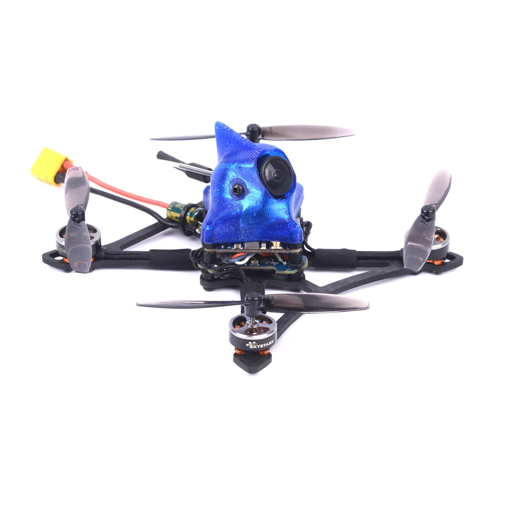 Skystars Piper 105 105 мм F4 OSD 3-4S 2,5 дюймов зубочистка FPV гоночный Дрон PNP BNF w/Runcam 2 камеры радиоуправляемый самолет вертолет игрушки