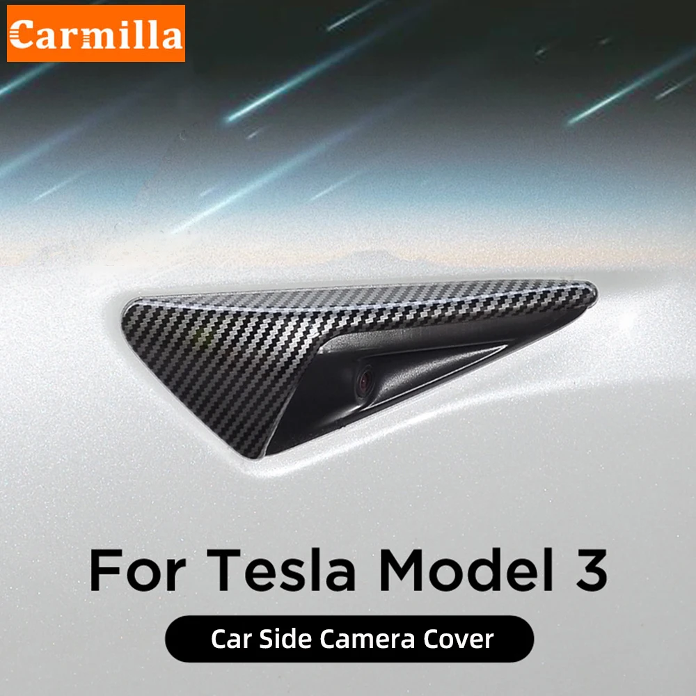 

Exterior Modification Car ABS Camera Protection Cover for Tesla Model3 ModelY ModelX ModelS Model 3 Model Y Model X S 2016-2021