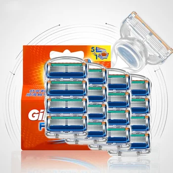 

16/12/8/4Pcs Original Razor for safely shaving holder plus Replacement razor blades Cassettes for Gillettee Fusione 5