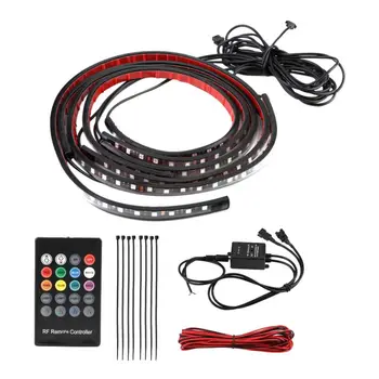 

1PCS 12V Flexible Strip Lighting RGB Decorative Atmosphere Under Lamp Car Chassis Underbody System Light