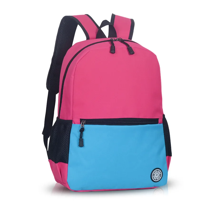 

School Bag Young STUDENT'S Printed Logo Children Printed Words Cram School Training Courses Kindergarten Remedial Classes Contra