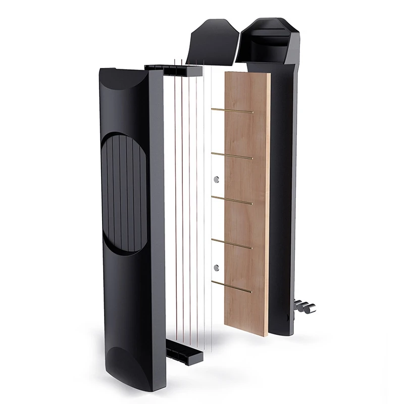 Портативная карманная гитара 6 струн модель и тренажер для пальцев струны гитарный тренажер инструмент для начинающих