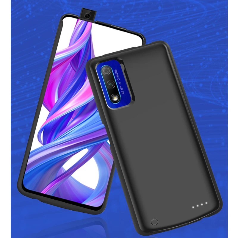 Внешний аккумулятор на 6500 мА · ч чехол с зарядным устройством для Huawei Honor 9X