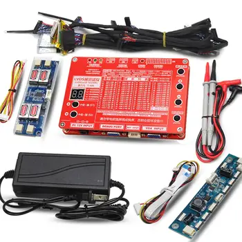 

TKDMR T-60S Laptop LED LCD TV Tester Tool Panel Support 7-55" W/ LVDS Interface Lampara Cables & Inverter Free Shipping
