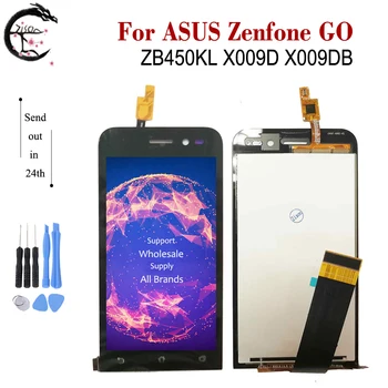 

New LCD For ASUS Zenfone GO ZB450KL LCD X009D X009DB LCD Full Display Screen Touch Panel Digitizer Assembly 4.5" ZB450KL Display