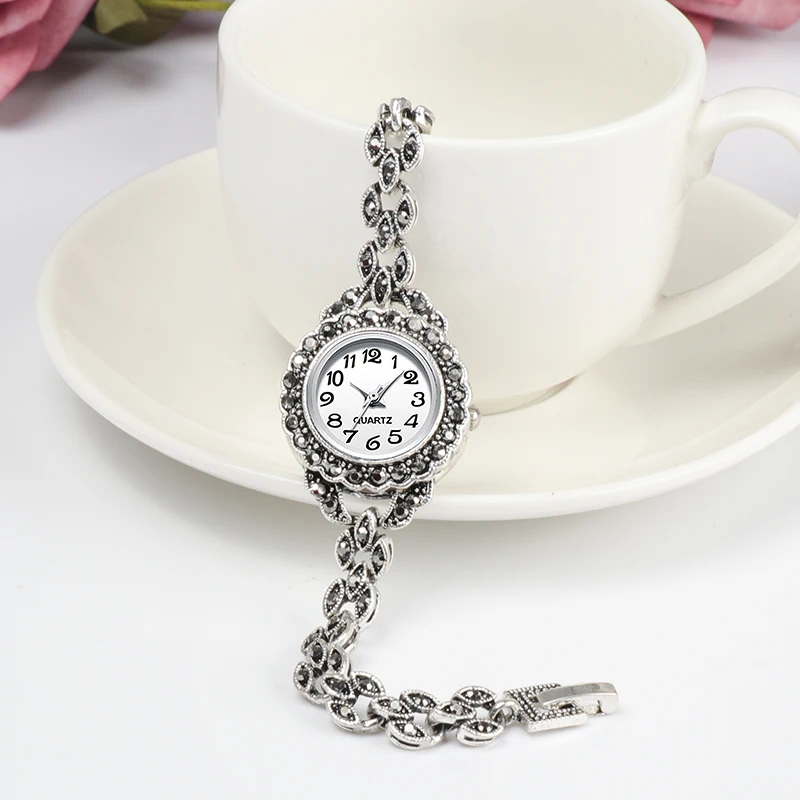 Kinel горячий маленький глаз Шарм женские часы браслет винтажный вид покрытый кристалл браслет рождественские подарки турецкие ювелирные изделия Новинка