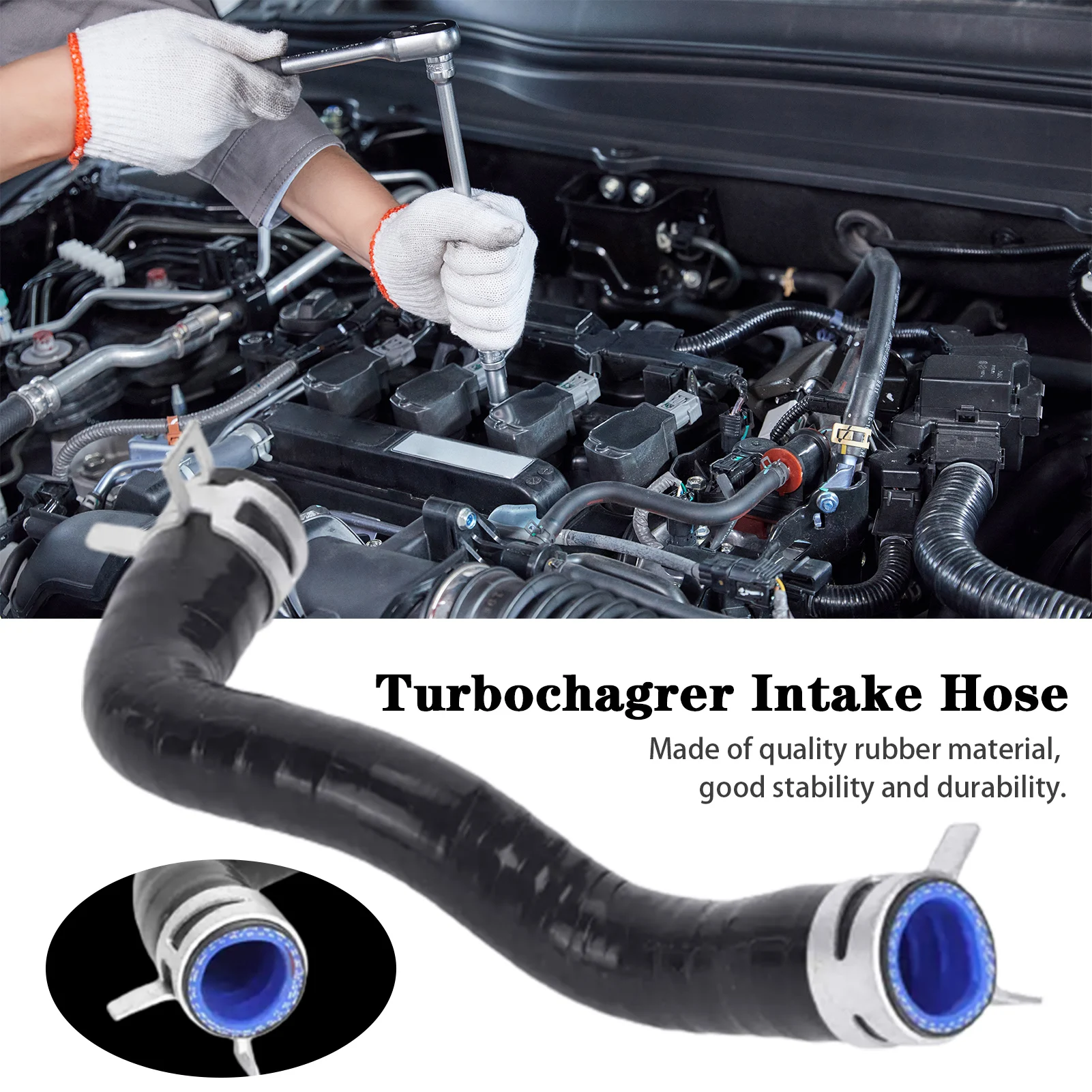 Mercedes Benz M271 CGI ENGINE Turbocharger Intake Pipe Exhaust Hose